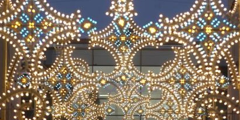 Lumières de Noël © CRT Franche-Comté